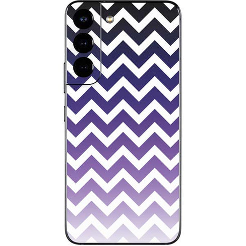 Chevron Purple Ombre Galaxy S22 Skin